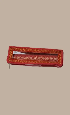 1 Roll Red Bangle Pouch Bag