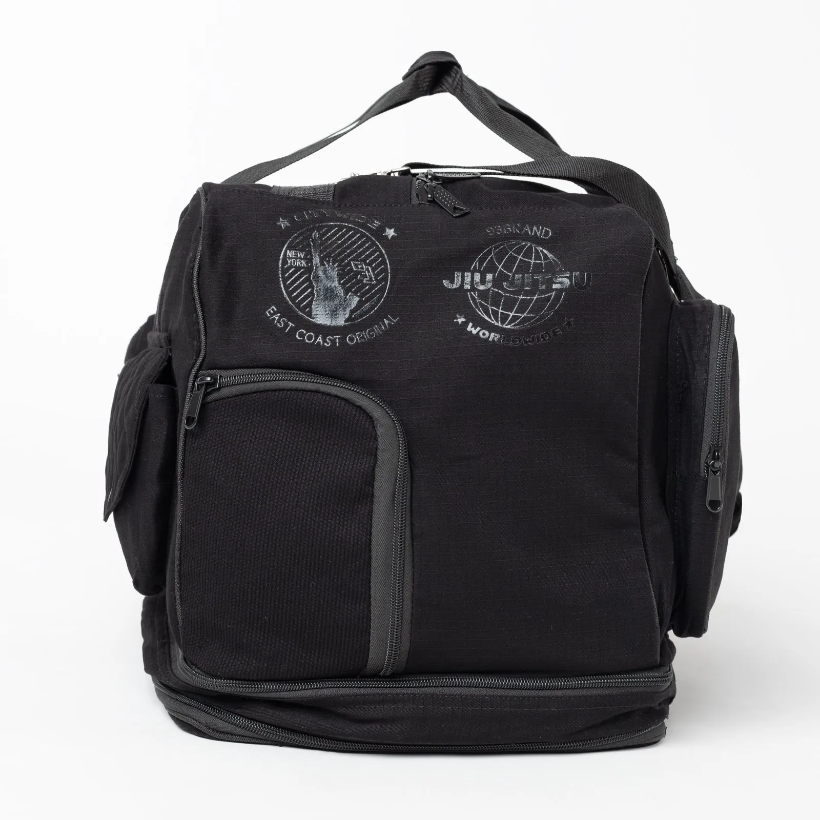 93brand Twin Twill Duffel Bag - Black