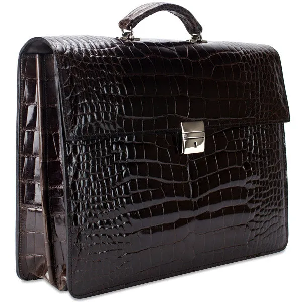 American Alligator Executive Briefcase #AL422