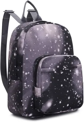 Bravo BTS Mini Polyester Backpack 11" (Galaxy Black)