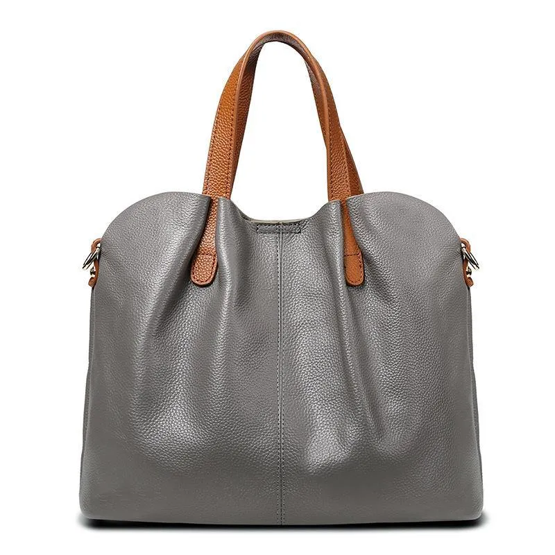 Casual large-capacity PU Leather Tote bag