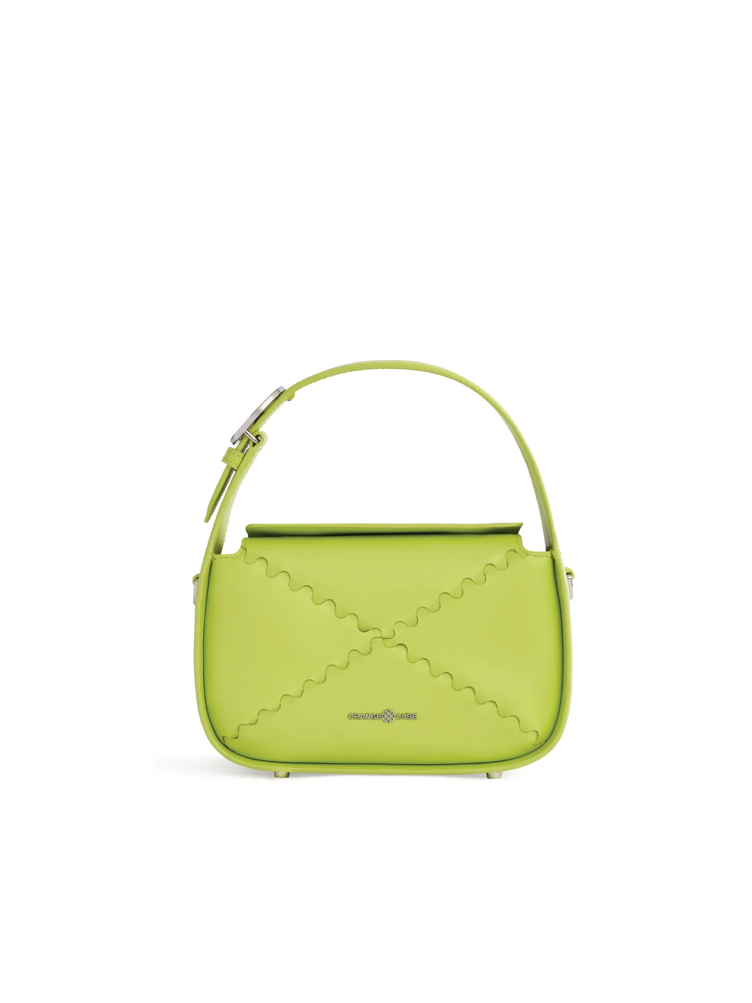 Classic Mosaic Box Bag - Light Green