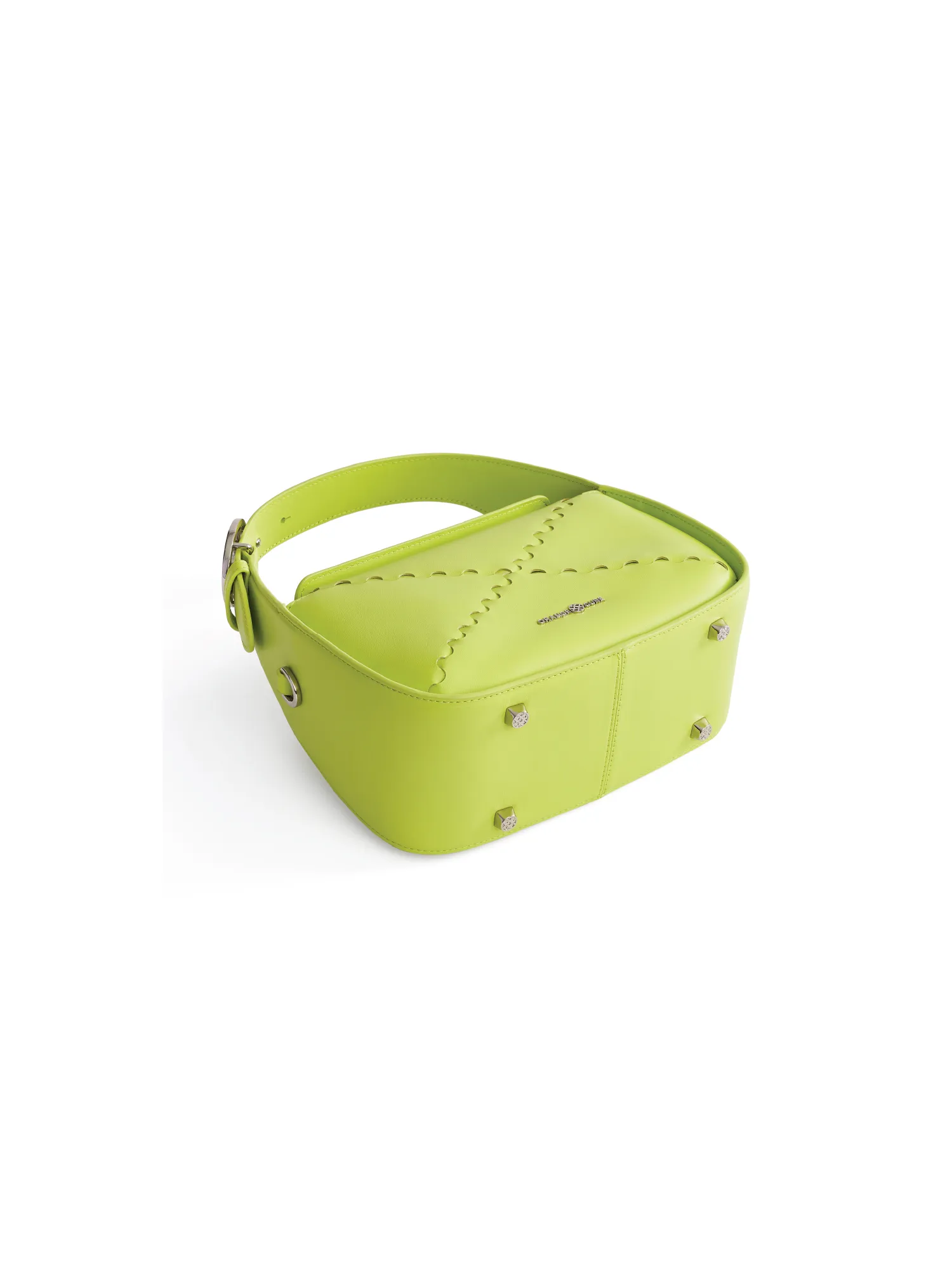 Classic Mosaic Box Bag - Light Green