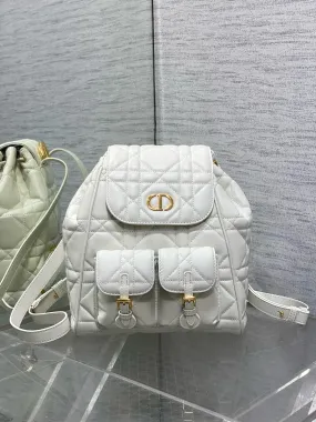 DR480 Small/Medium Dior Caro Backpack / HIGHEST QUALITY VERSION