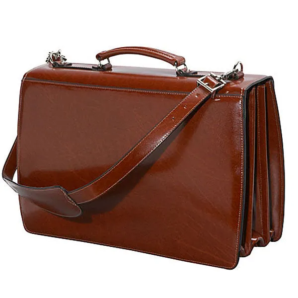 Elements Executive Leather Briefcase #4403