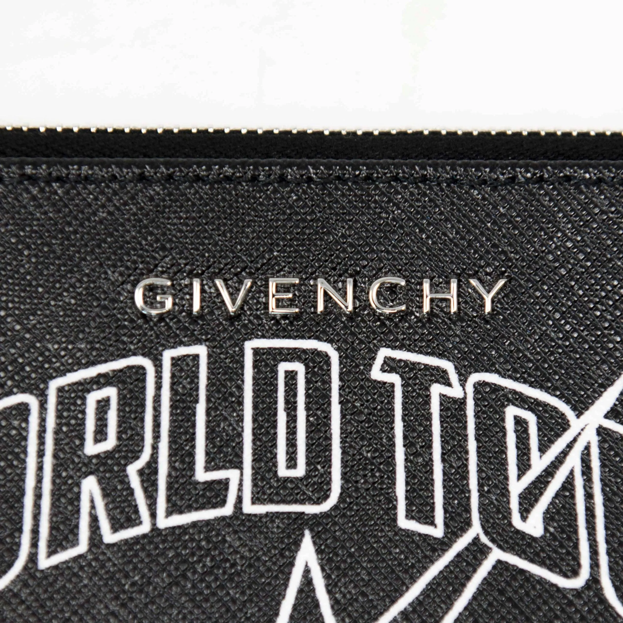 Givenchy Black World Tour Graphic Pouch