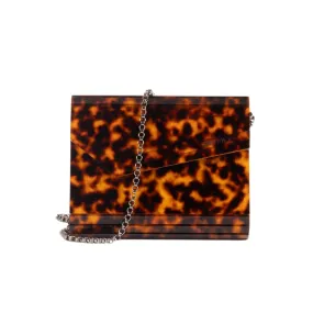 Jimmy Choo Animal Print Candy Clutch Sling