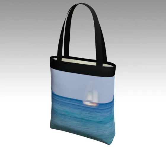 Lake Huron "Into the Blue" Casual Tote Bag