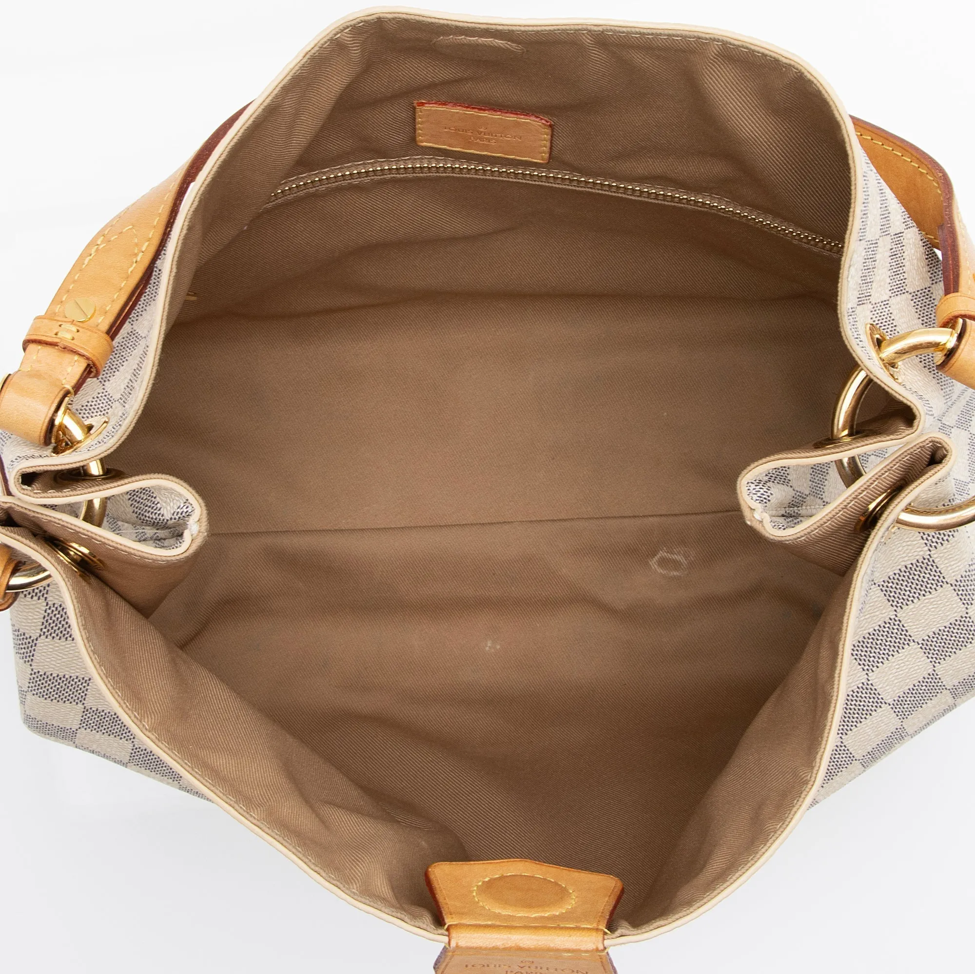 Louis Vuitton Damier Azur Graceful PM Hobo (SHF-hko0ik)