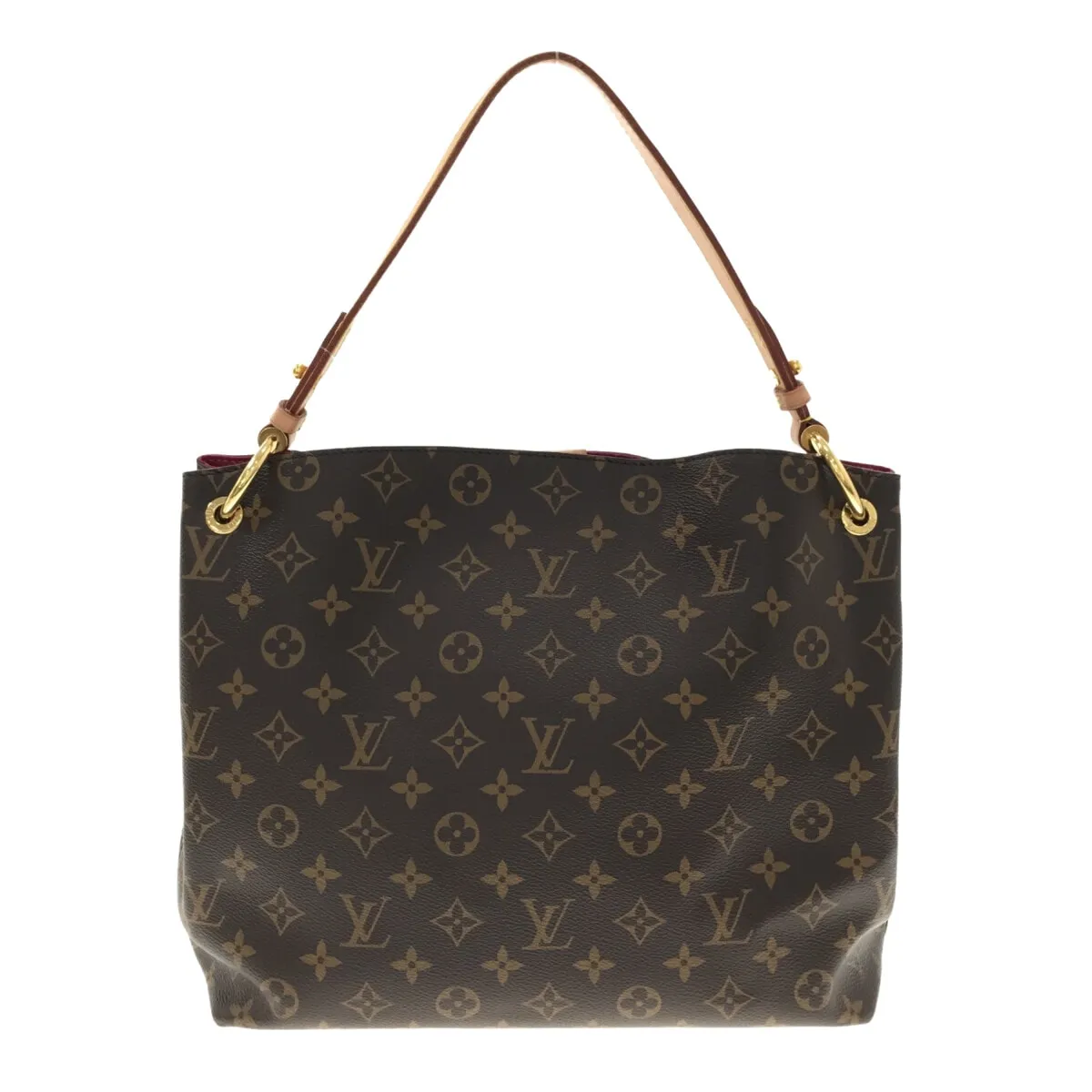 Louis Vuitton Graceful  Canvas Shoulder Bag ()