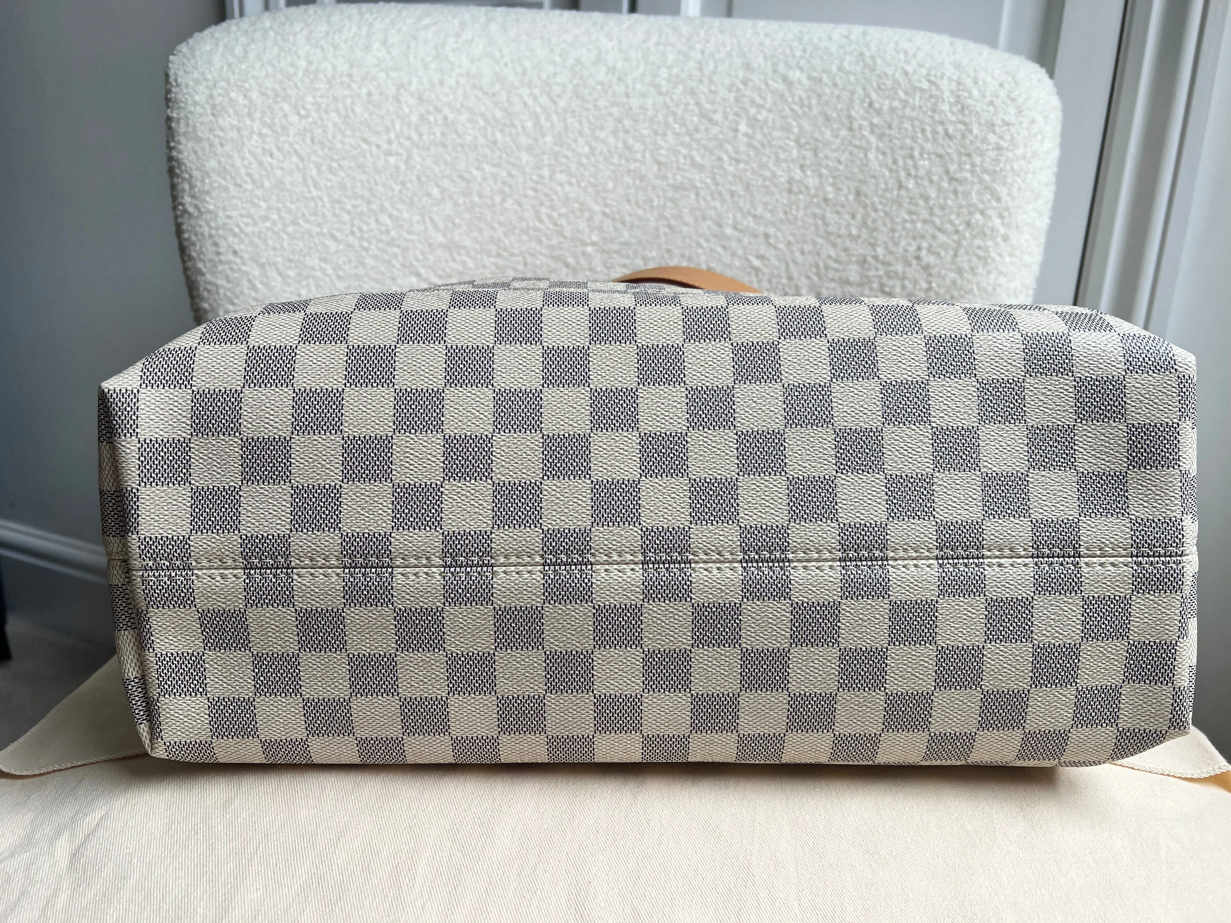 Louis Vuitton Graceful MM Damier Azur (RRP £1,420)