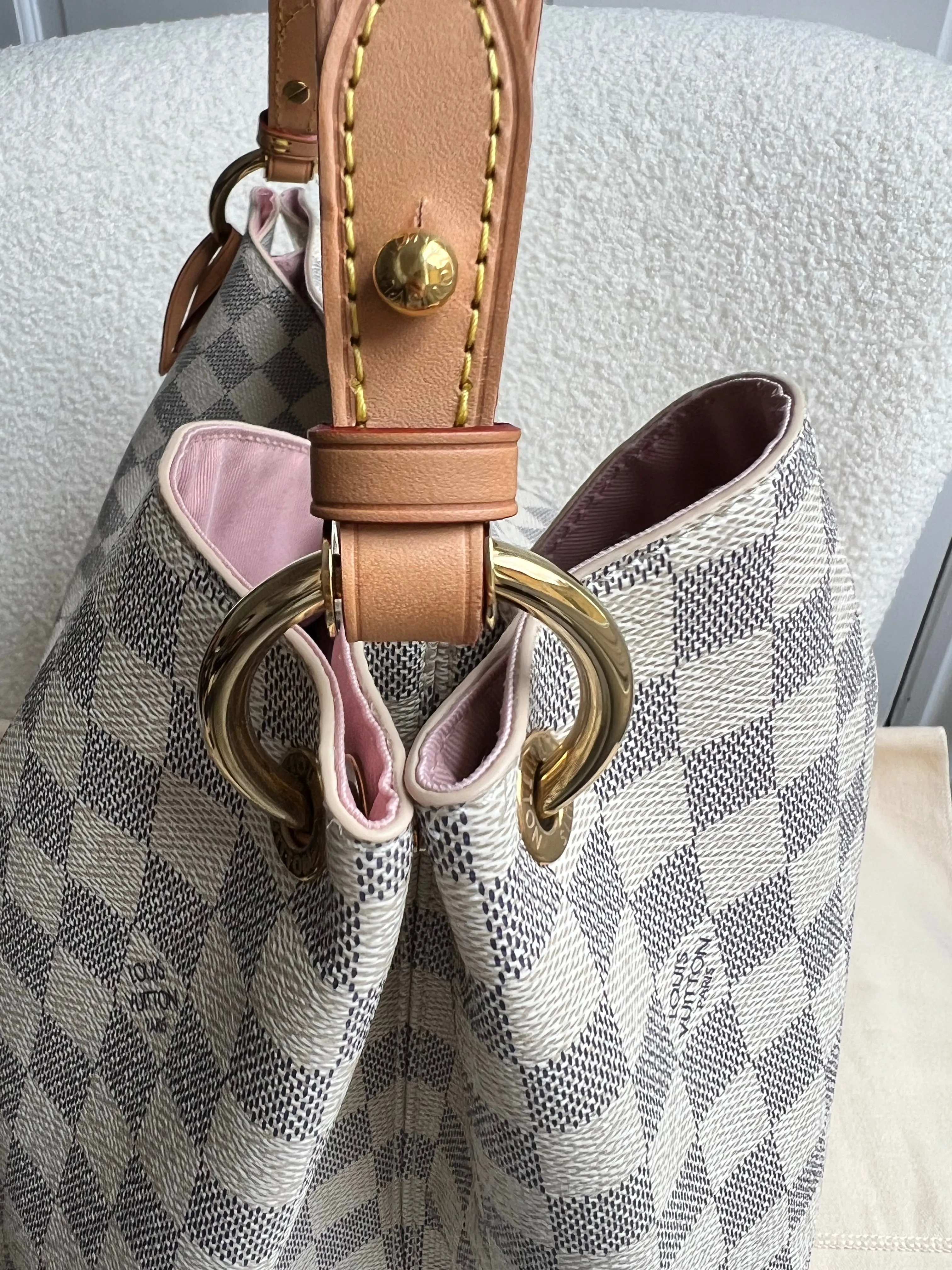 Louis Vuitton Graceful MM Damier Azur (RRP £1,420)