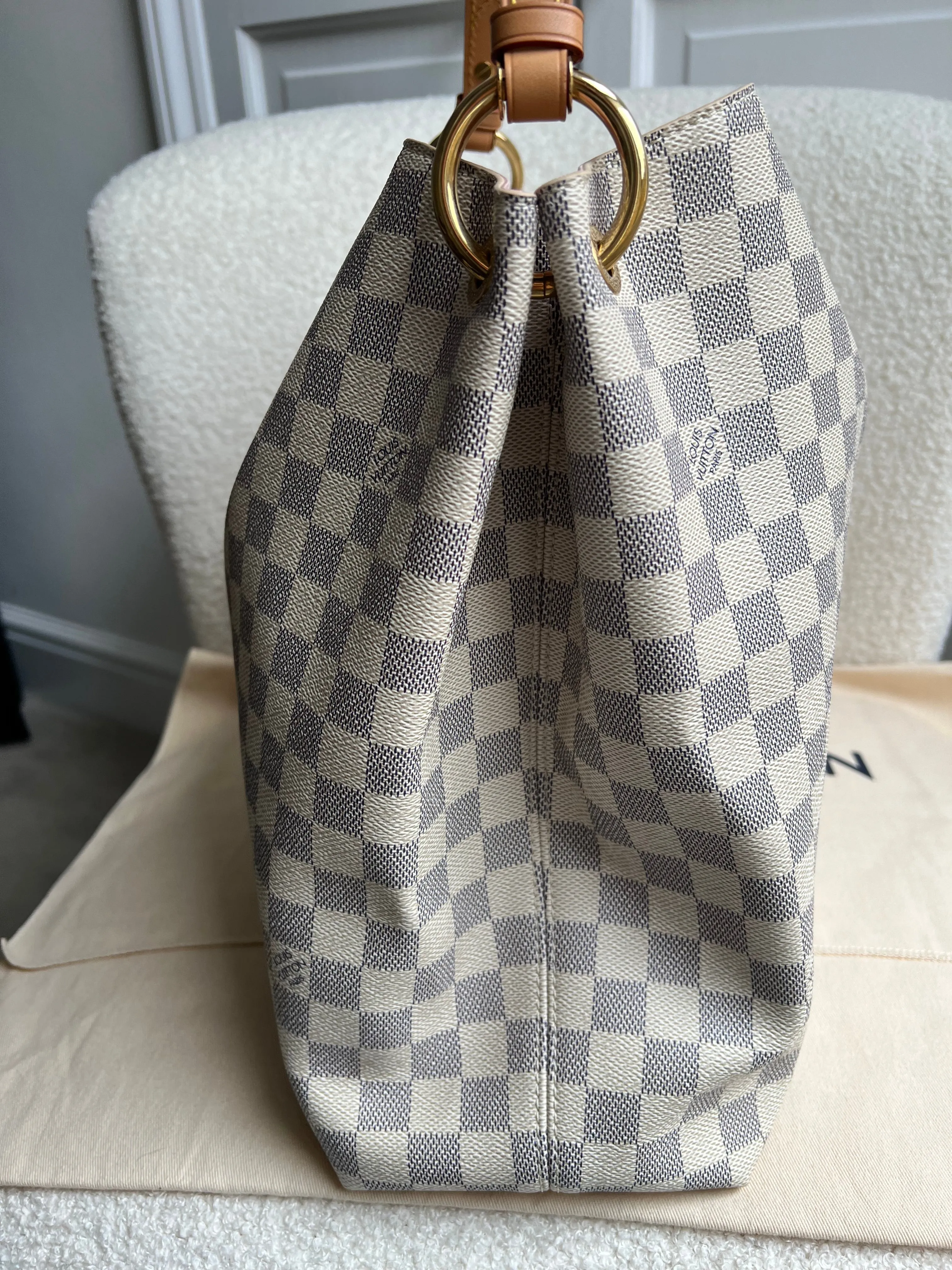 Louis Vuitton Graceful MM Damier Azur (RRP £1,420)