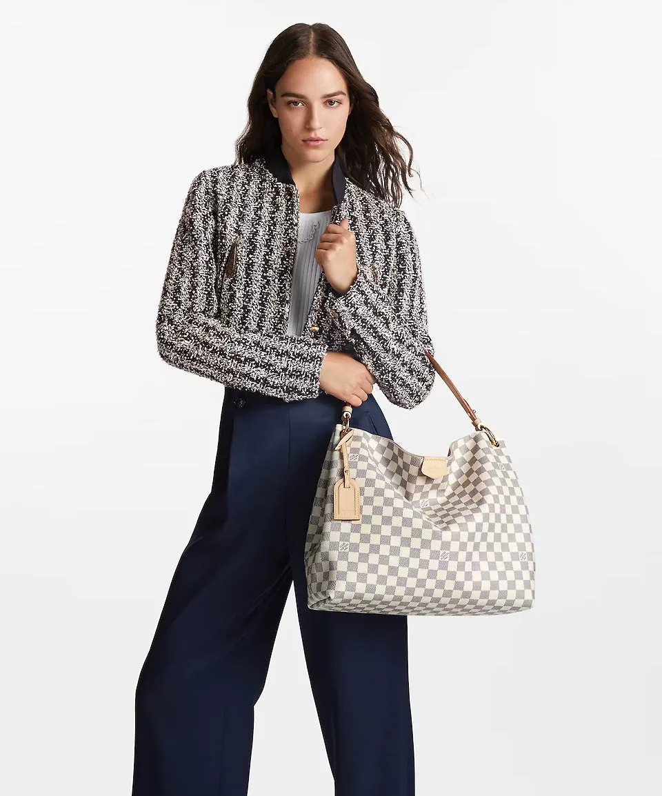 Louis Vuitton Graceful MM Damier Azur (RRP £1,420)