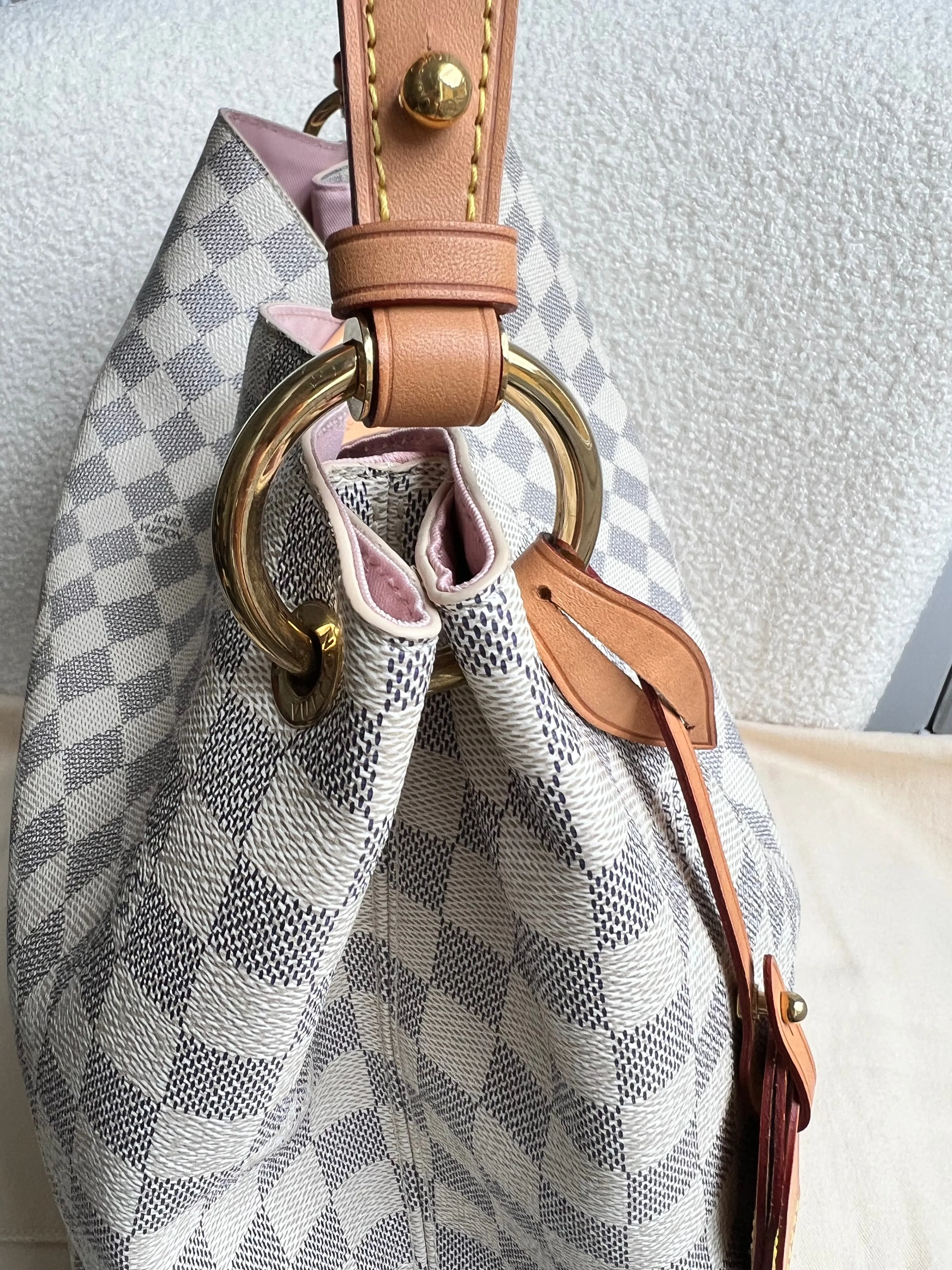 Louis Vuitton Graceful MM Damier Azur (RRP £1,420)