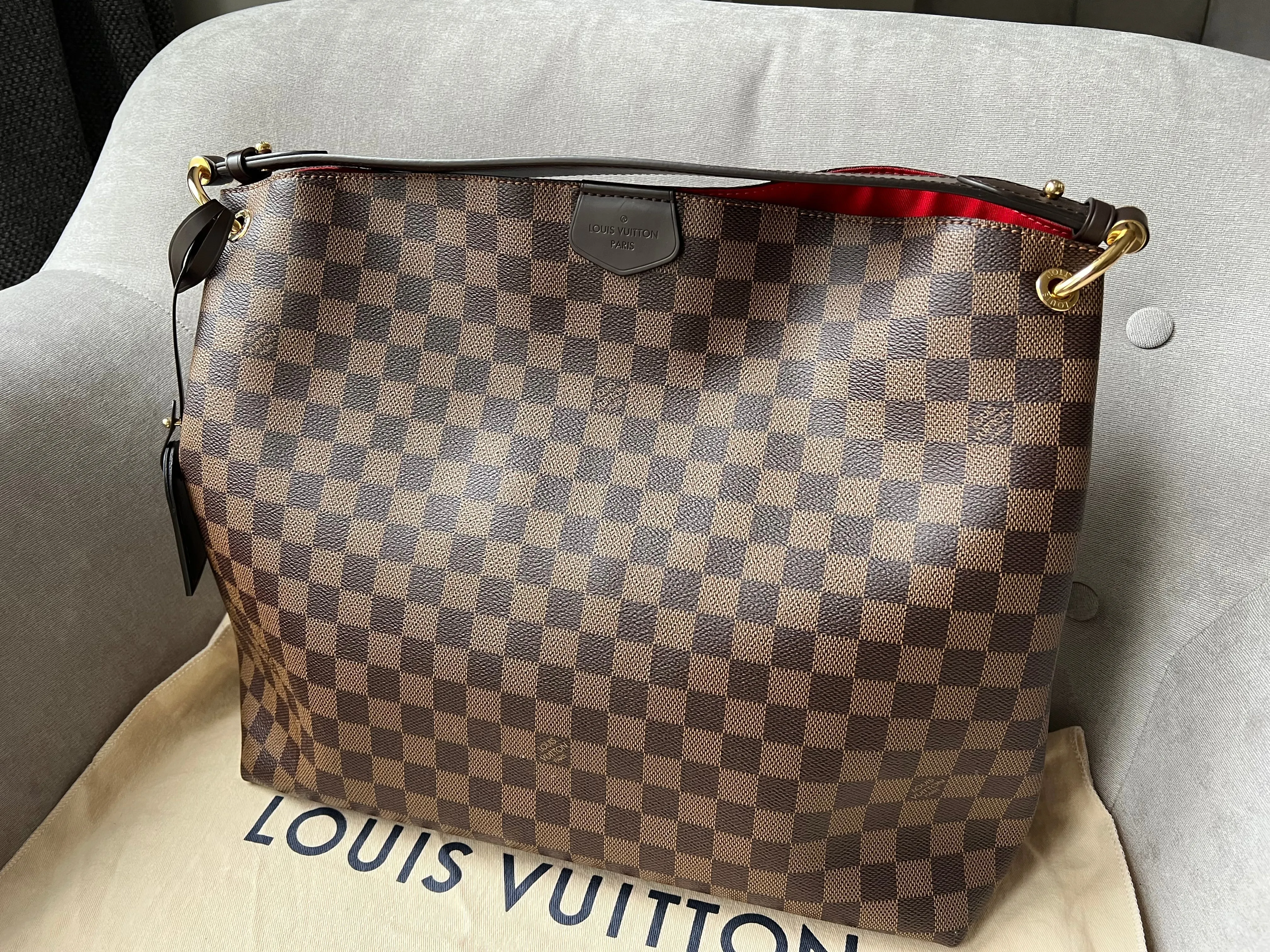 Louis Vuitton Graceful MM Damier Ebene (RRP £1,350)