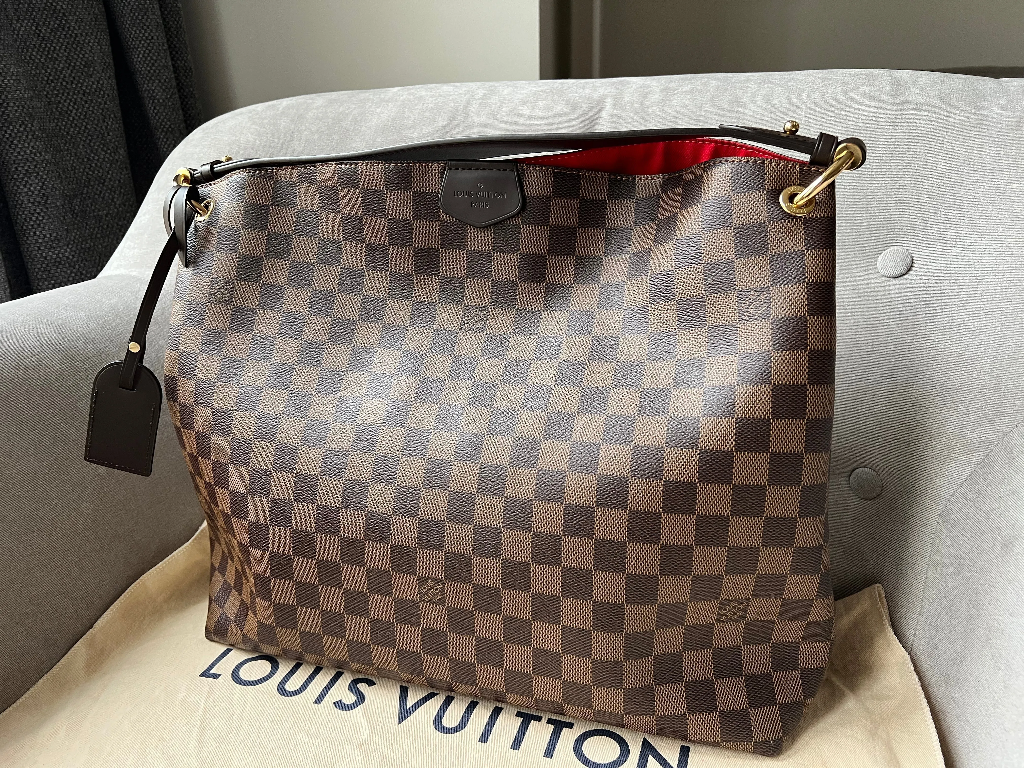 Louis Vuitton Graceful MM Damier Ebene (RRP £1,350)