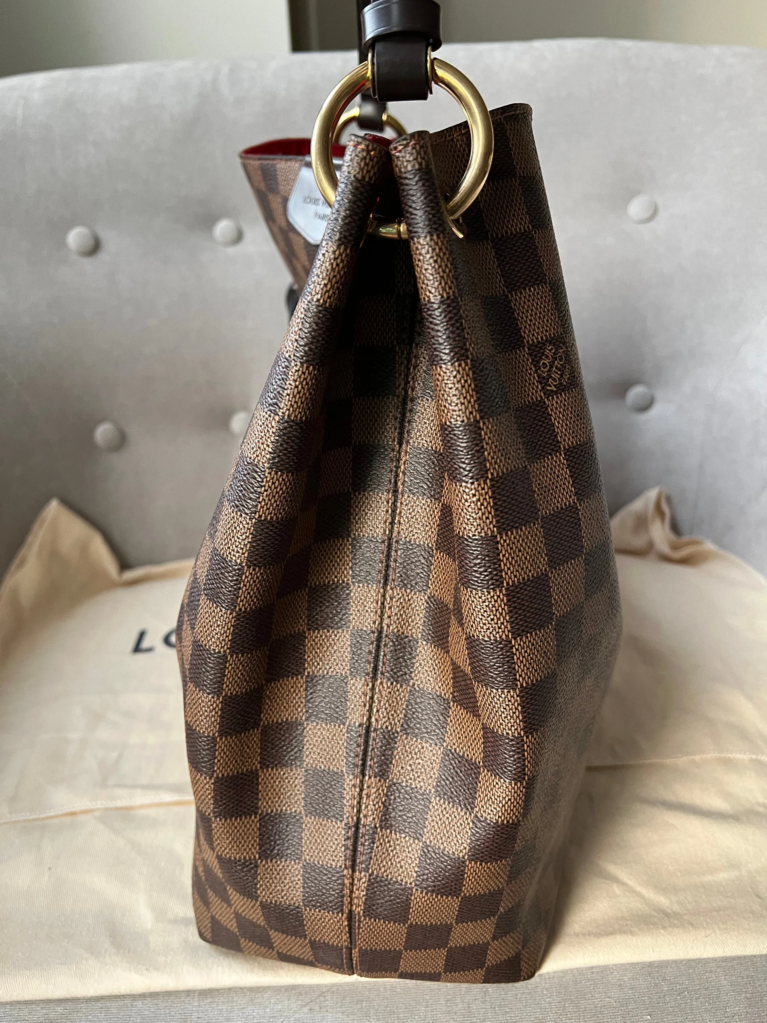 Louis Vuitton Graceful MM Damier Ebene (RRP £1,420)