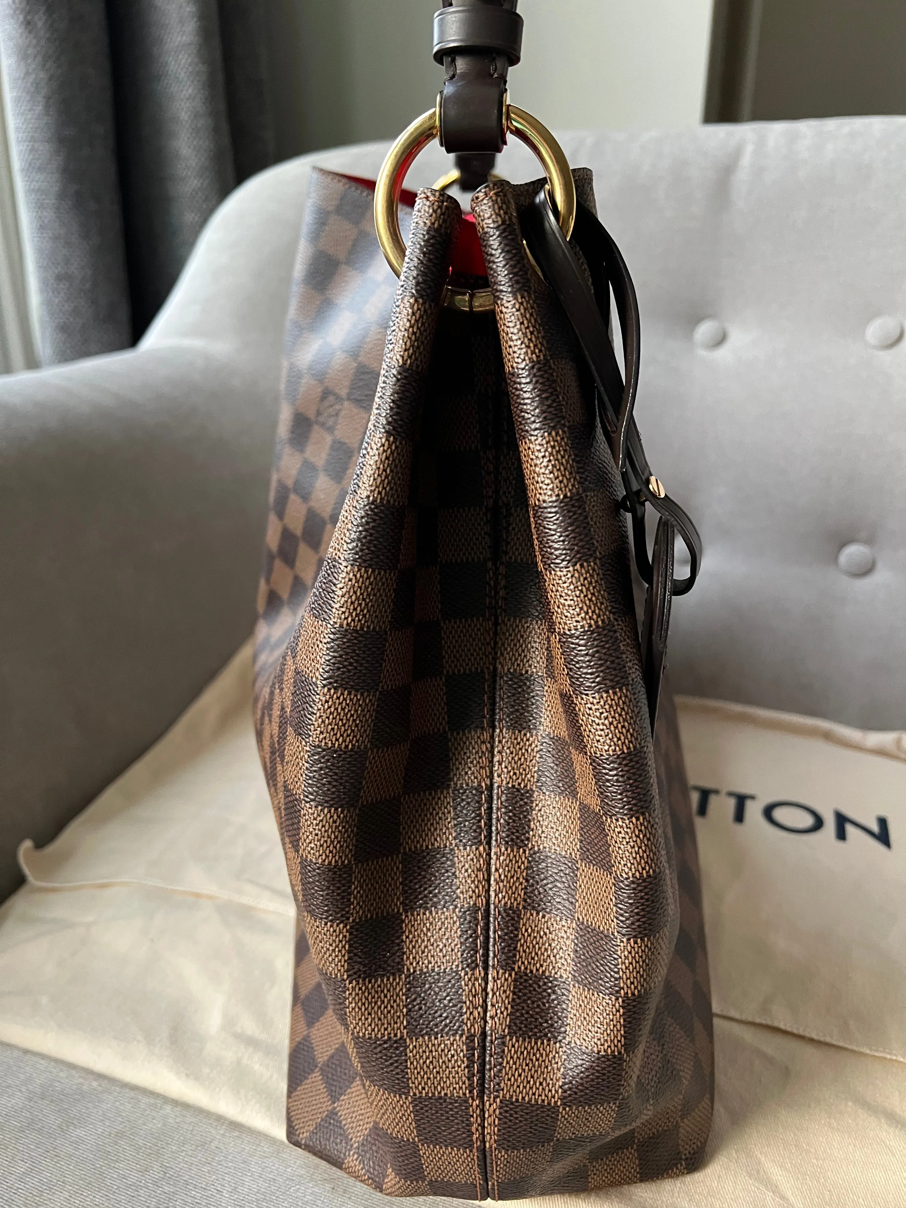 Louis Vuitton Graceful MM Damier Ebene (RRP £1,420)