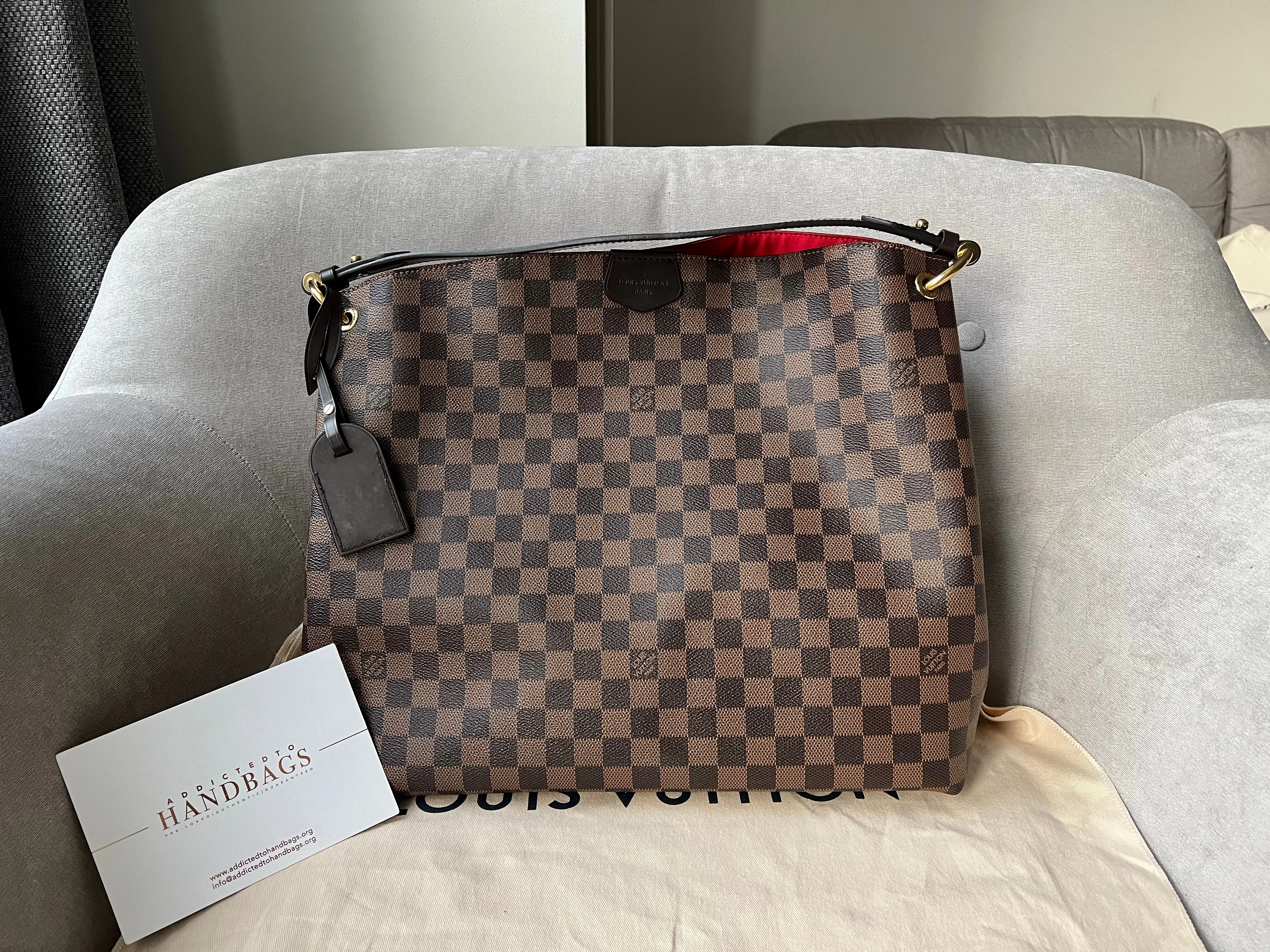 Louis Vuitton Graceful MM Damier Ebene (RRP £1,420)