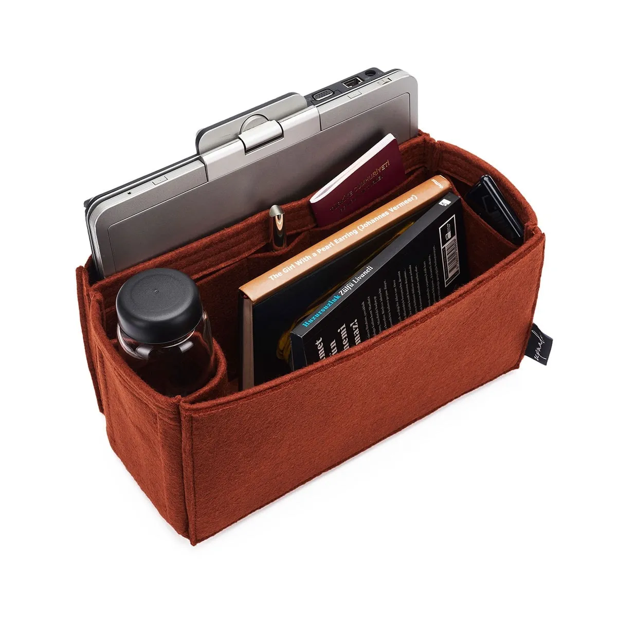 Louis Vuitton Graceful Organizer Insert, Bag Organizer with Laptop Compartment and Pen Holder