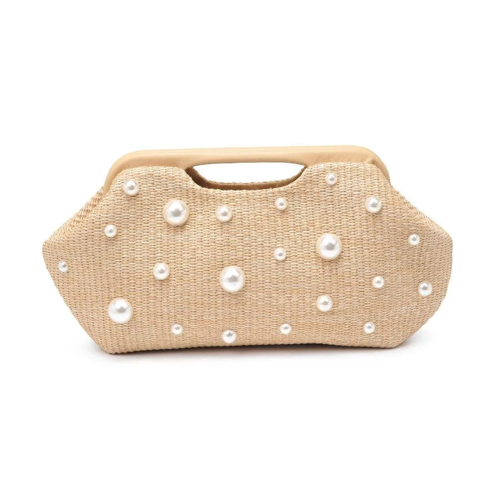 Mallory Pearl Clutch