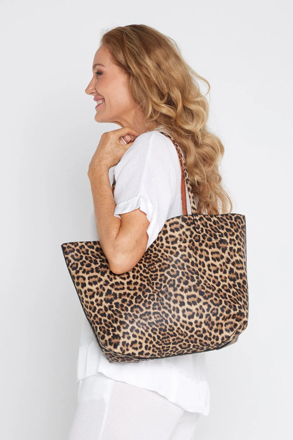 Naomi Tote Bag - Cheetah