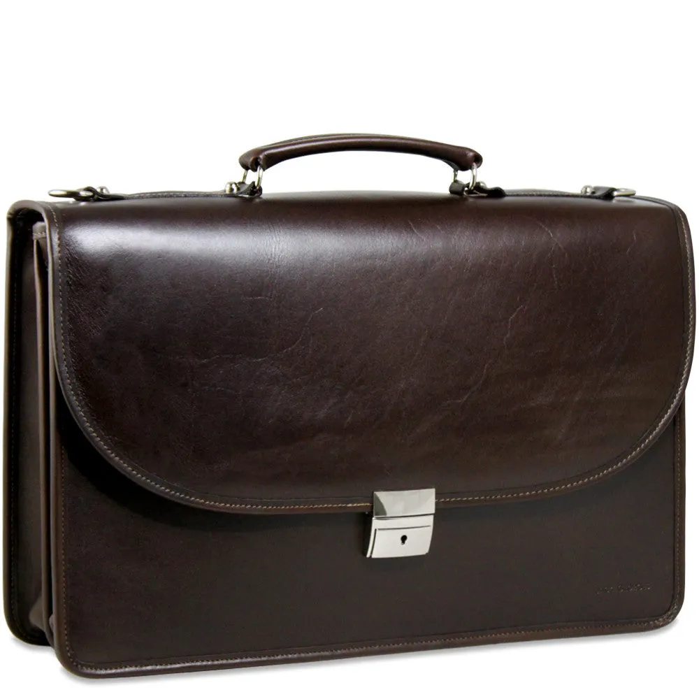 Platinum Special Edition Executive Leather Briefcase #8415