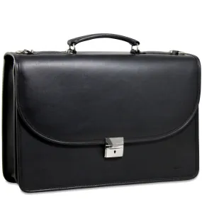 Platinum Special Edition Executive Leather Briefcase #8415