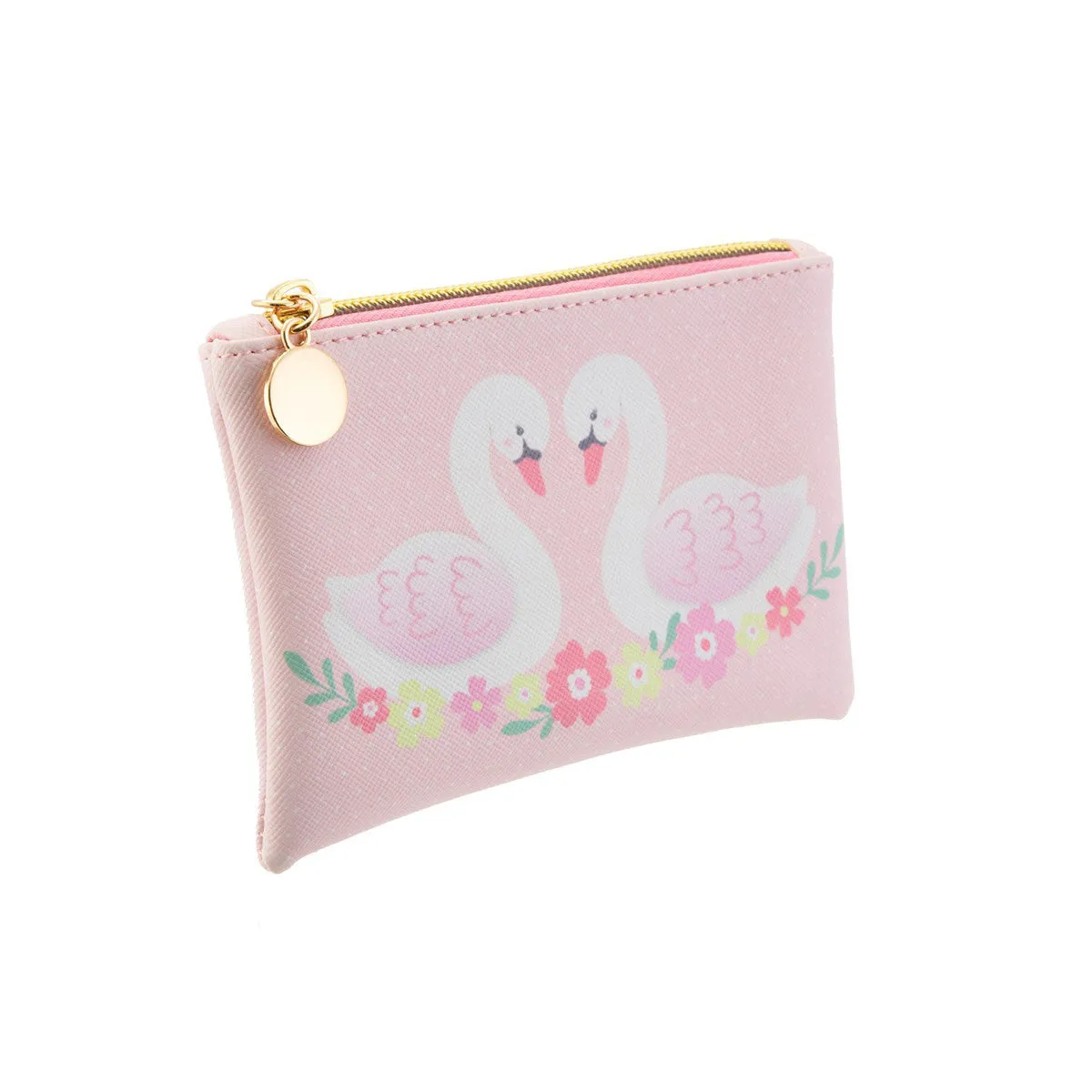 RJB Stone Pink Freya Swan Coin Purse