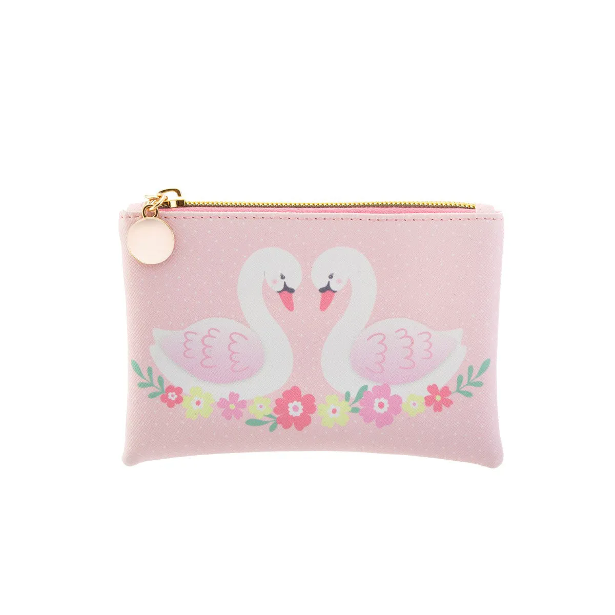 RJB Stone Pink Freya Swan Coin Purse