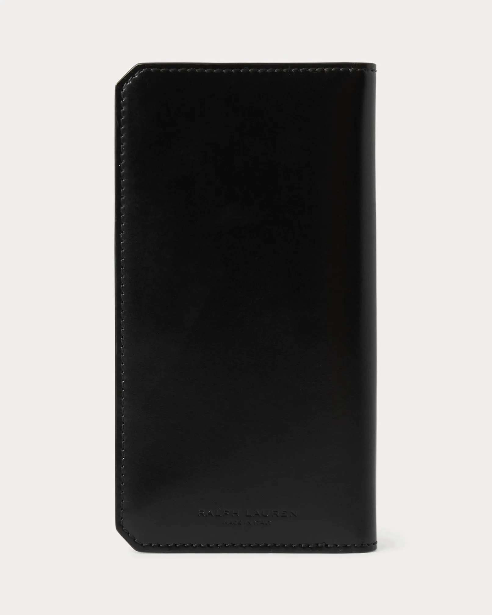 RL Box Calfskin Vertical Wallet