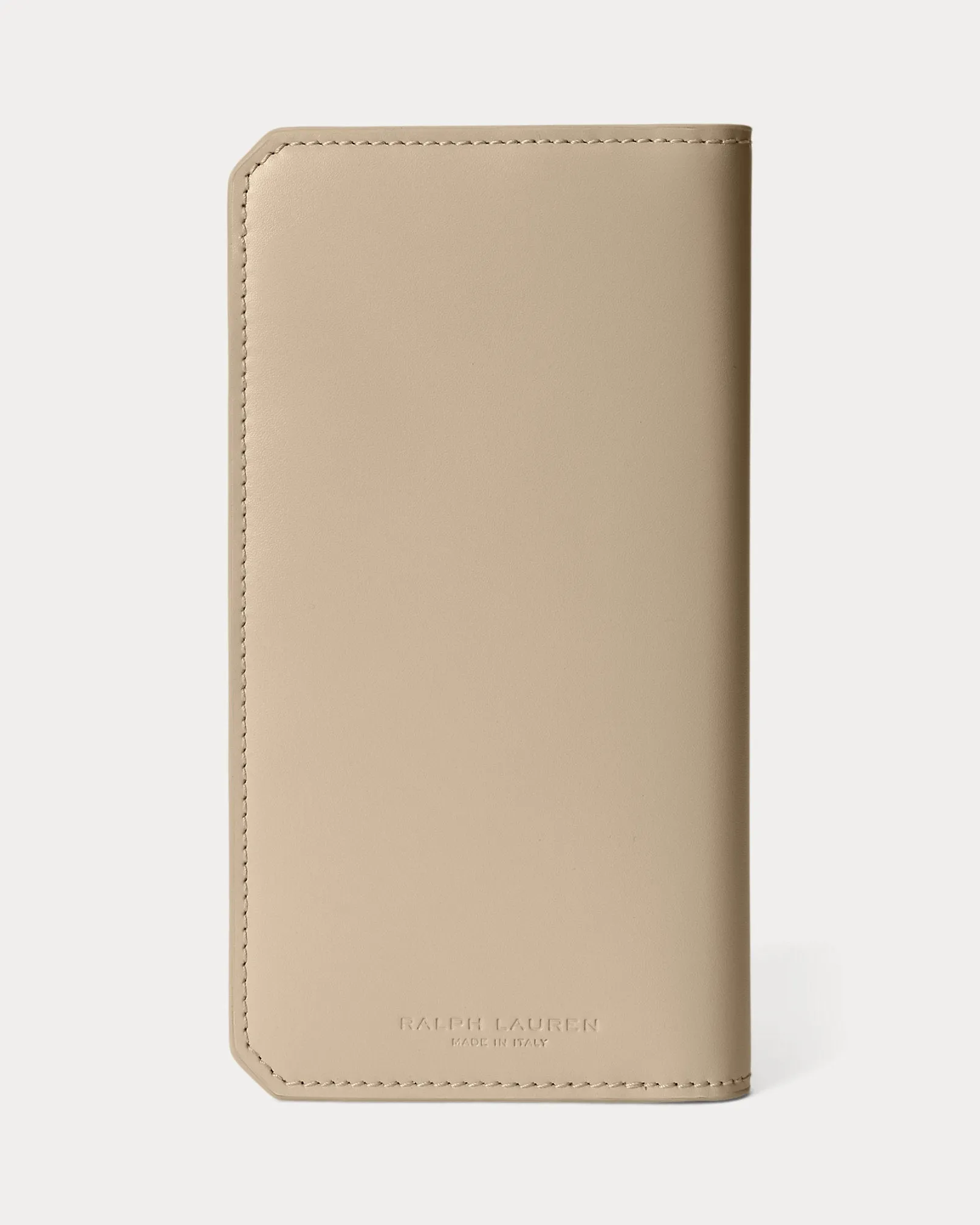 RL Box Calfskin Vertical Wallet