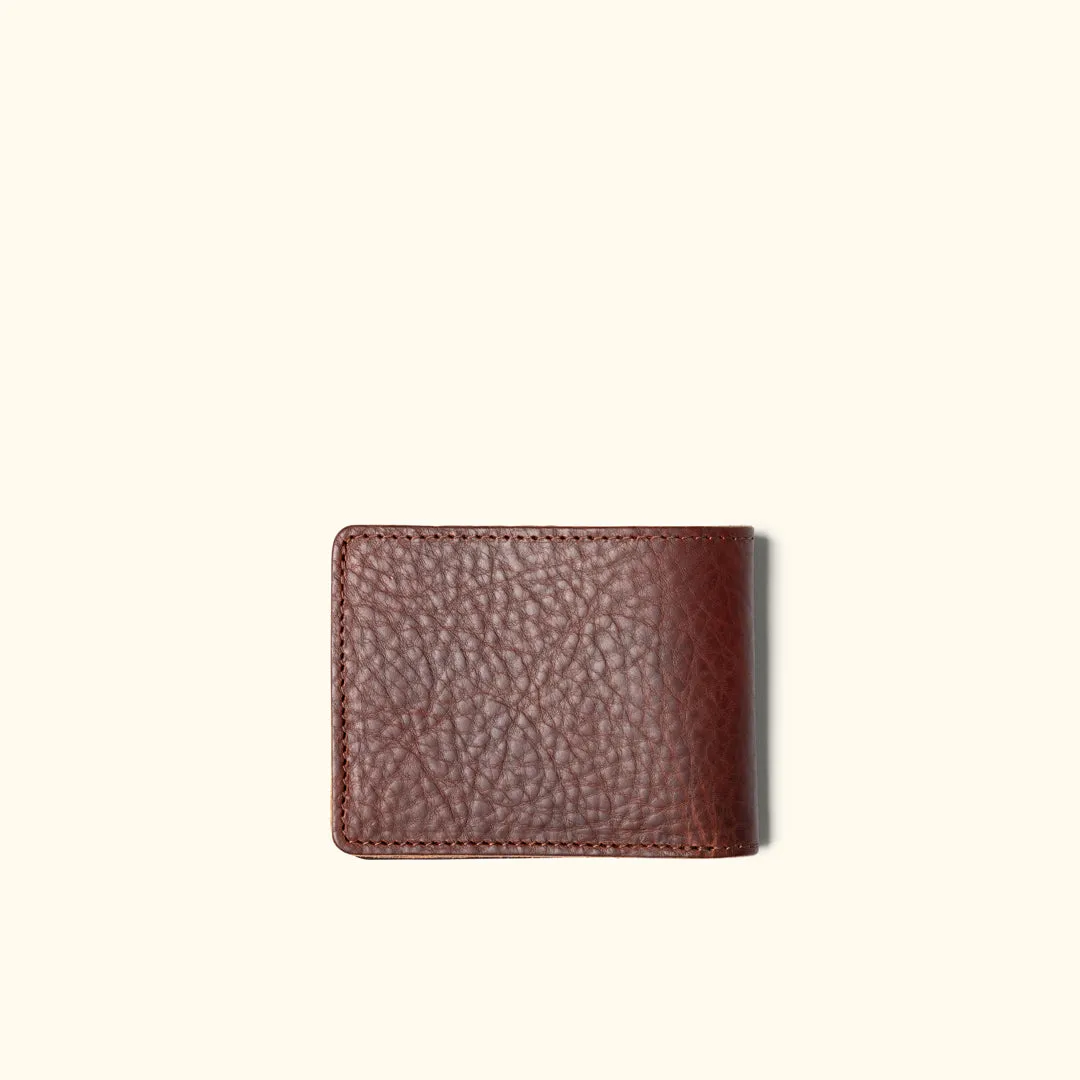 Ryder Reserve Bison Leather Billfold Wallet | Brown