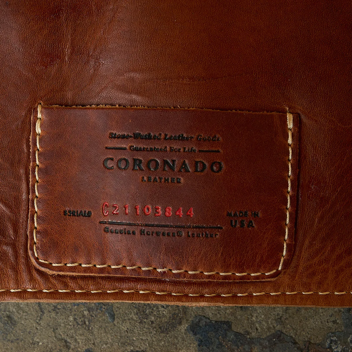 Stone-Washed Executive Folio #901