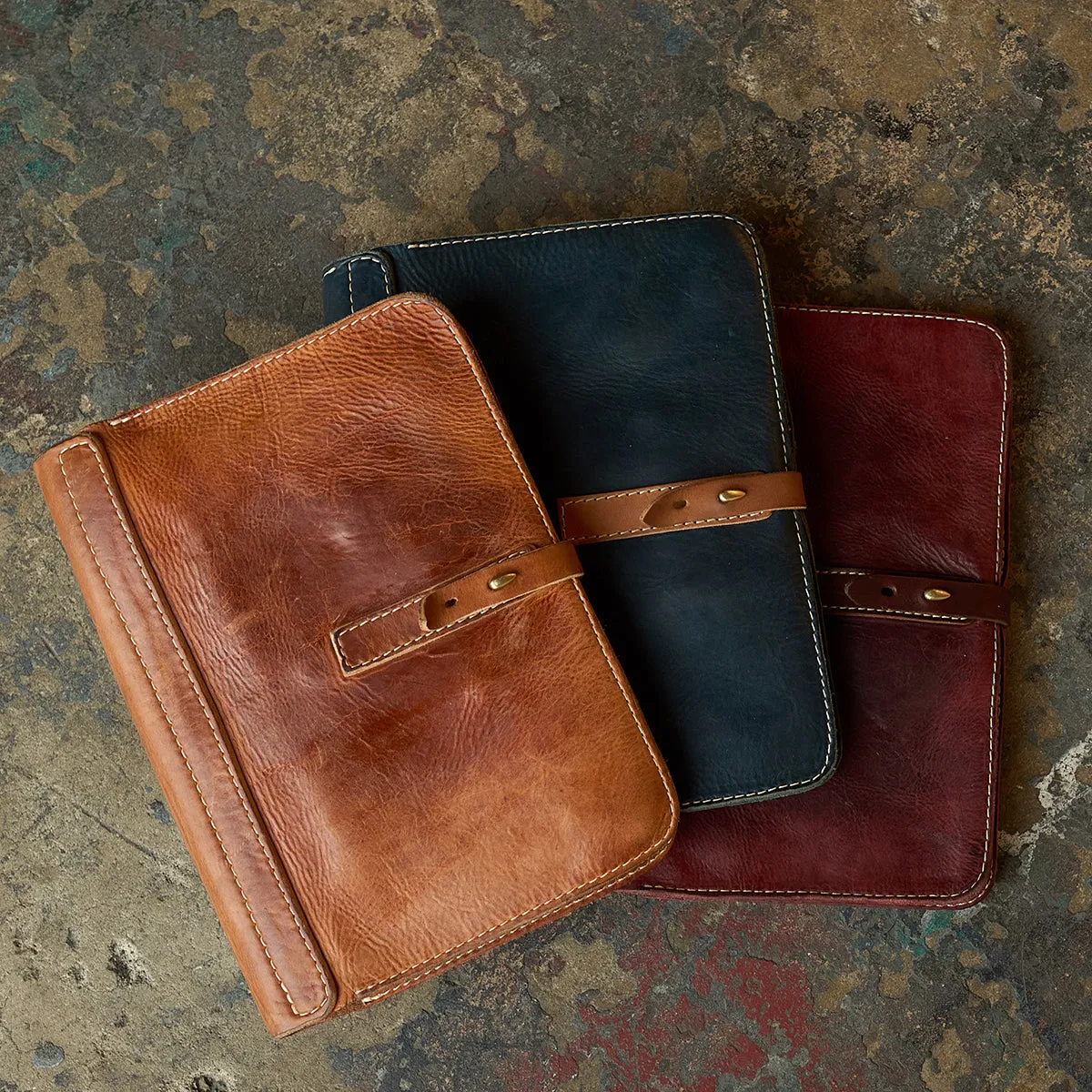 Stone-Washed Executive Folio #901