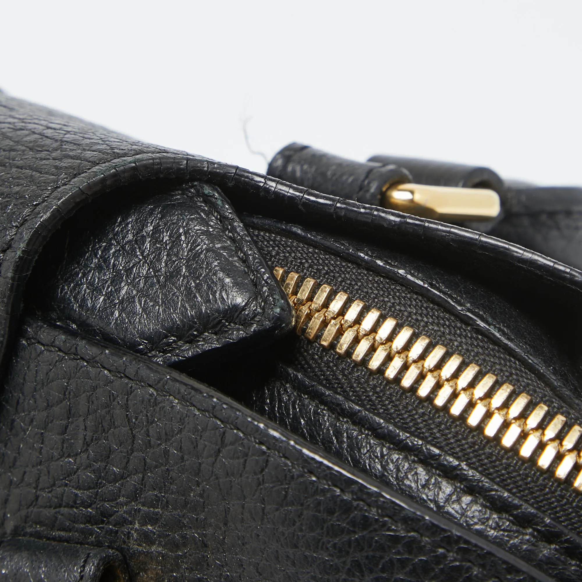 Trendy Inspired Burberry Black Leather Padlock Flap Satchel