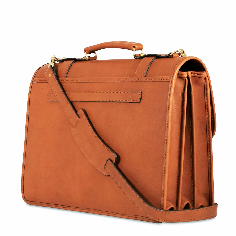 University Executive Leather Briefcase #2499