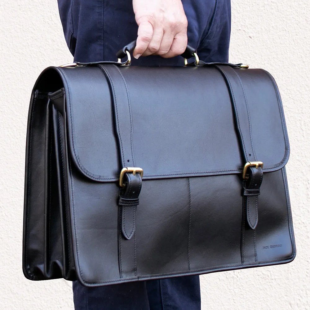 University Executive Leather Briefcase #2499