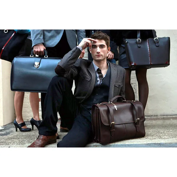 University Executive Leather Briefcase #2499