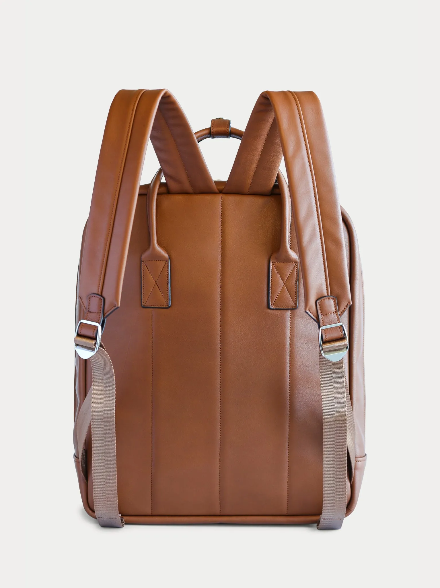 YorkVille Leather Backpack (Caramel Color)